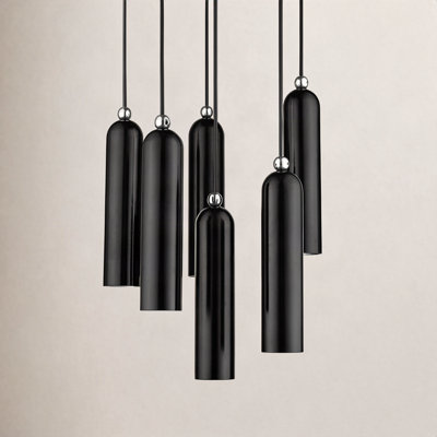 Harly 6 Light Metal Dimmable Pendant