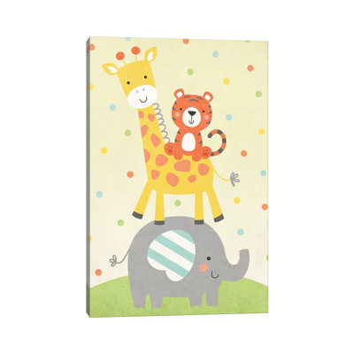Wild about Baby IV 1 Piece Wrapped Canvas Wall Art