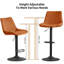 Heckscherville Height Adjustable Swivel Bar Stool-223592961