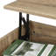 Table basse extensible avec rangement Aidrick
