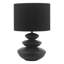 Discus Ceramic Table Lamp With Shade-1707844897