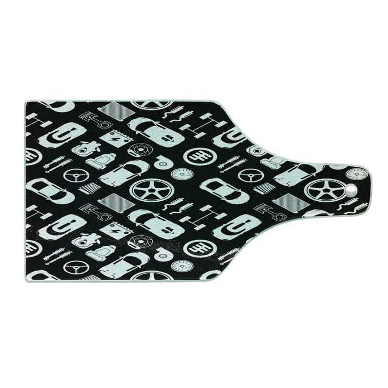 East Urban Home Glass Cutting Board