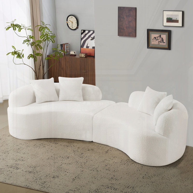 Canapé Teddy, Blanc