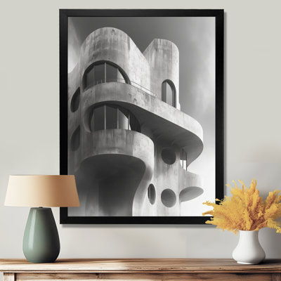 Gris, forteresse d'avenir II - Fortress, art mural, salon