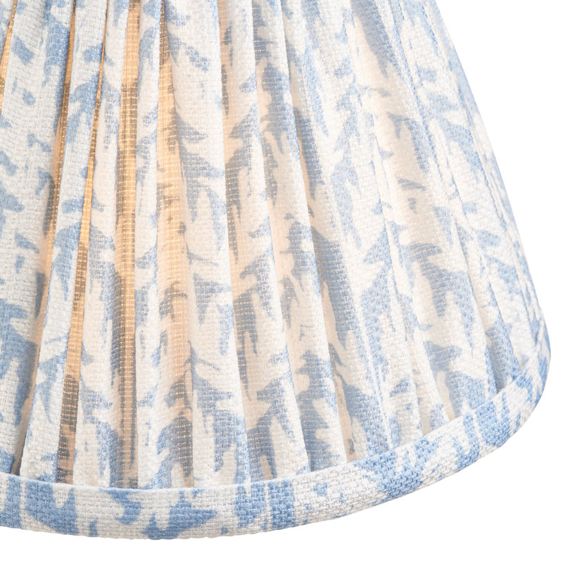 Trobridge Rechargeable Metal Table Lamp, Shell Bay Blue