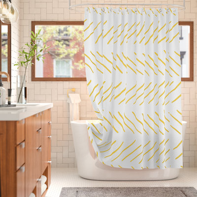 Rideau de douche simple Aleysia