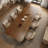 Nordic-style spacious dining table-2040645494