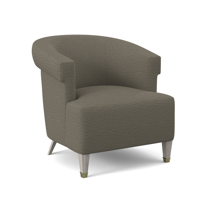 Madame Barrel Chair, Filigree Ivory, Bisque