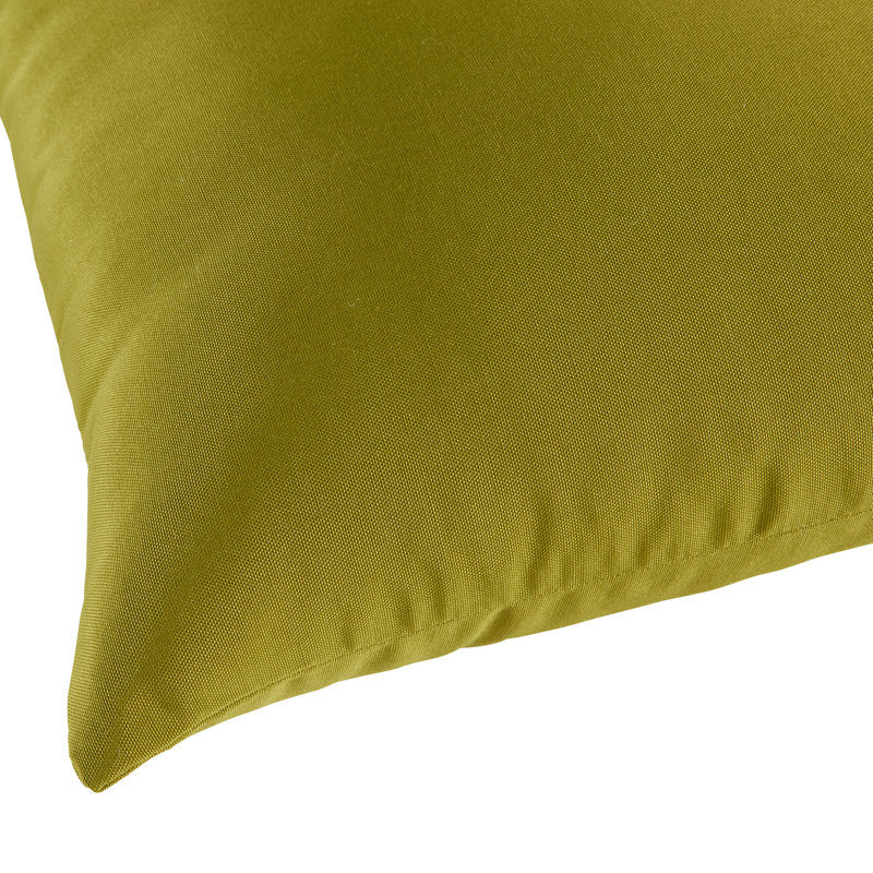 Henrich Indoor/Outdoor Striped Lumbar Pillow, Kiwi