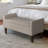 Flip-top Upholstered Storage Bench-284355832