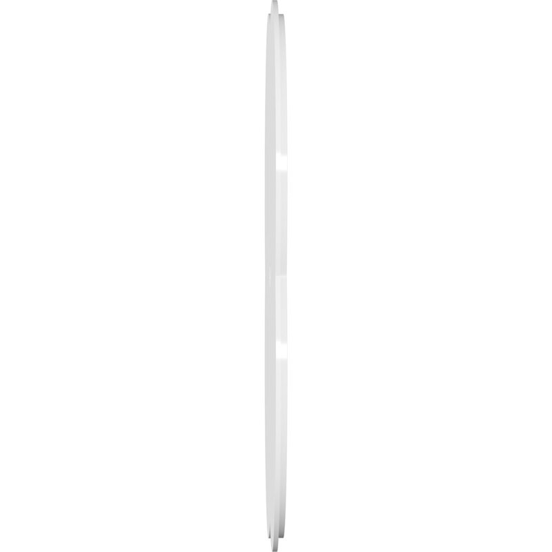 Médaillon de plafond contemporain en PVC de qualité architecturale Charlotte, H 1 po x l 26 po x P 26 po
