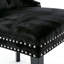 Chaise rembourrée en velours-318894917