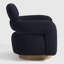 Chaise pivotante en sherpa de 29 po Bayville-393635062