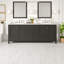 Ensemble de meuble-lavabo double 84 po Minnich