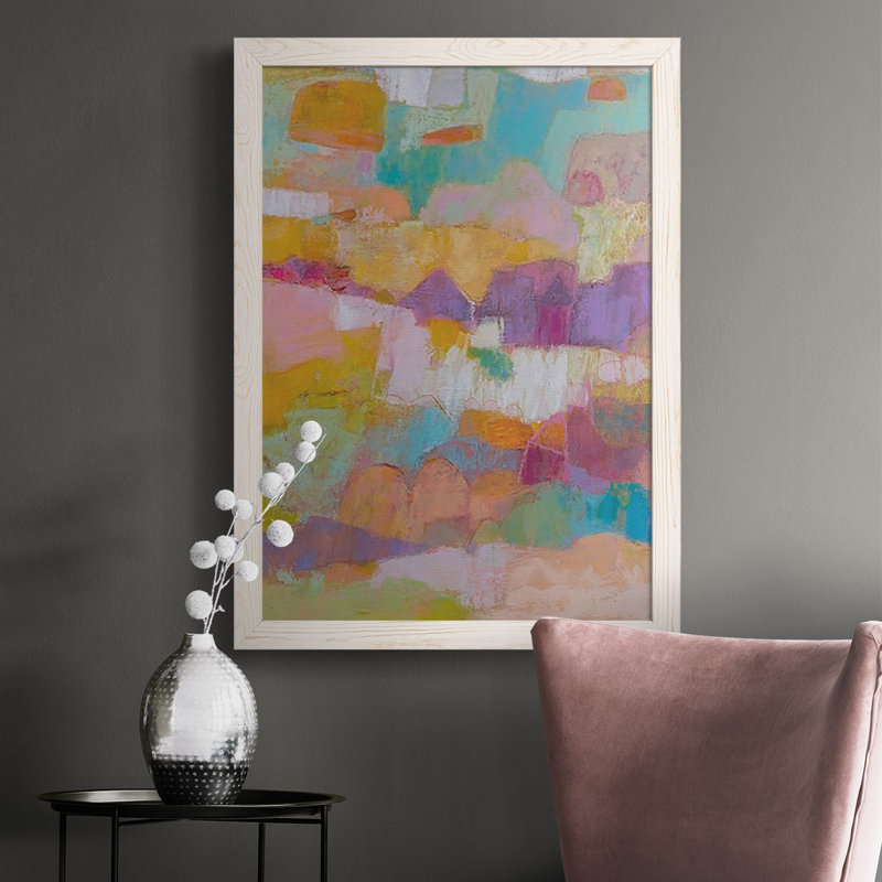 Domonique Kindill I, reproduction d'art sur toile, H 37,5 po x l 27,5 po x P 1 po, Blanc