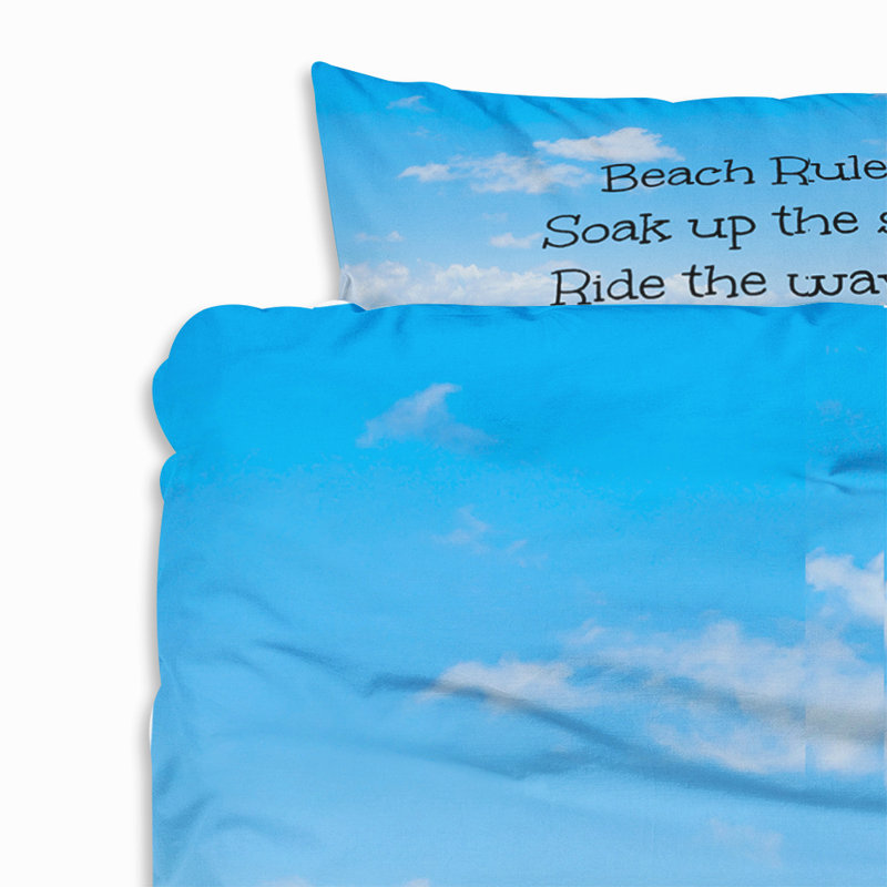 Polyester Duvet Cover, King Duvet Cover + 2 Shams