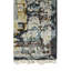 Wool Geometric Area Rug in Gray-364079566