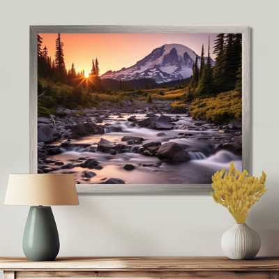 Washington Mount Rainier National Park II - Washington Wall Art For Living Room