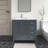 Anvay 36 in. Single Sink Freestanding Bath Vanity in Charcoal Gray with Carrara Quartz Top-1623733310-1621704770