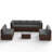 Avamay Rattan Sectional Seating Group with Cushions-1296695091-1295491803