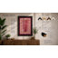 Bamboo Study in Red Botanical - Framed Print-1064705262-1064705263