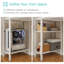 Bureau rectangulaire avec tiroirs et tablettes de rangement-388917962-387207041
