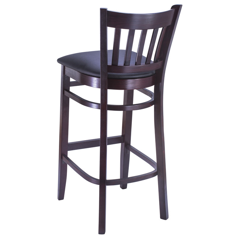Tabouret de bar 30 po Lismore, Acajou foncé