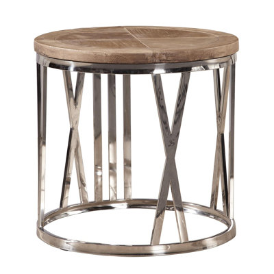 Solid Wood End Table