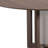 60" Brown Solid Wood and Rattan Cross Leg Base Round Top Dining Table-1235879326-1235879322