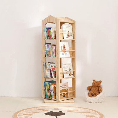 Bibliothèque rotative Burlywood