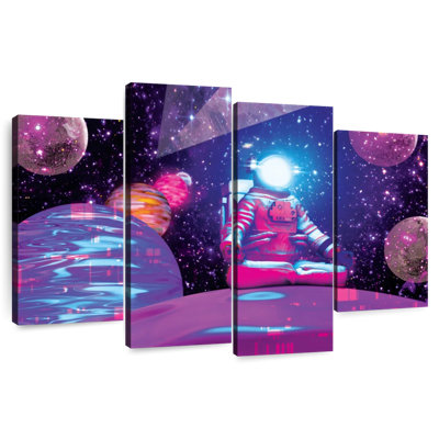 Astronaute mauve Oberle