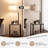 Bencouse 57'' Brown Task Floor Lamp Set