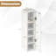 Armoire de rangement pour papier hygiénique étroit l 6,5 po x H 27 po x P 7 po Red Barrel Studio