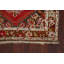 Tapis rouille en laine noué à la main de conception unique 3 pi 9 po x 6 pi 7 po New Age
