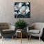 "Epun Graffiti" Transluncent Poppies Navy "par Albena Hristova, art mural sur toile-102878378