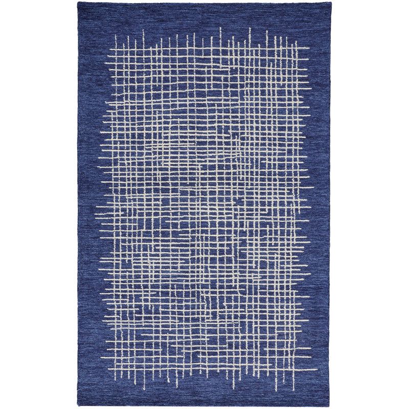 Joetta Wool Plaid Indoor Rug