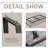 62.9-Inch Rectangular MDF Dining Table-339180410
