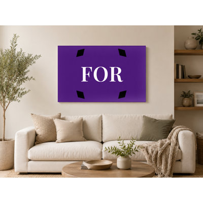 Fort Worth Luxury Diamond Monogram — Black Purple White