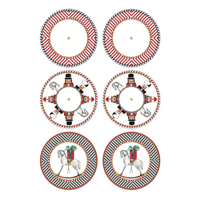 Nutcracker 26cm Stoneware Dinner Plate
