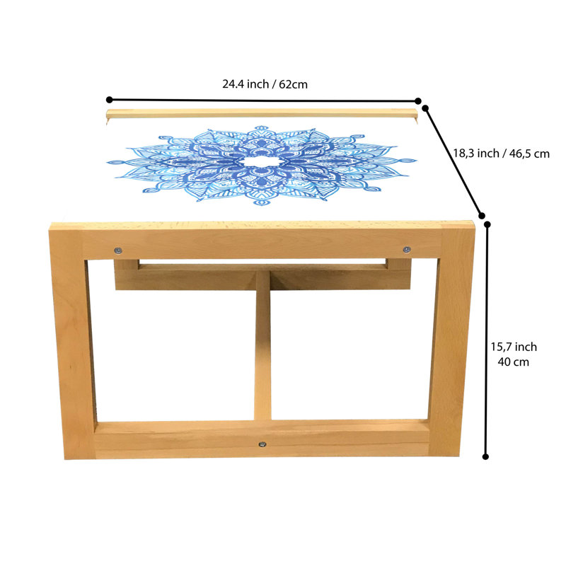 Jakeway Sled Coffee Table, 62cm H x 46cm W x 40cm D