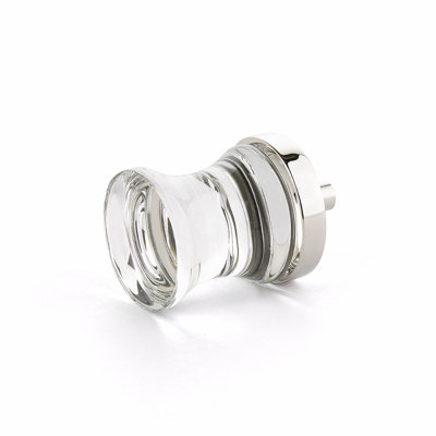 Schaub City Lights Cabinet Knob 1-1/8", Polished Nickel