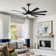 Kiriana 62'' Ceiling Fan with LED Lights