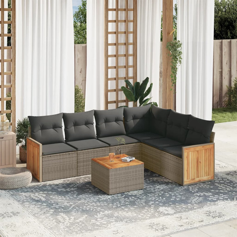 Ensemble de canapé de jardin Vidaxl