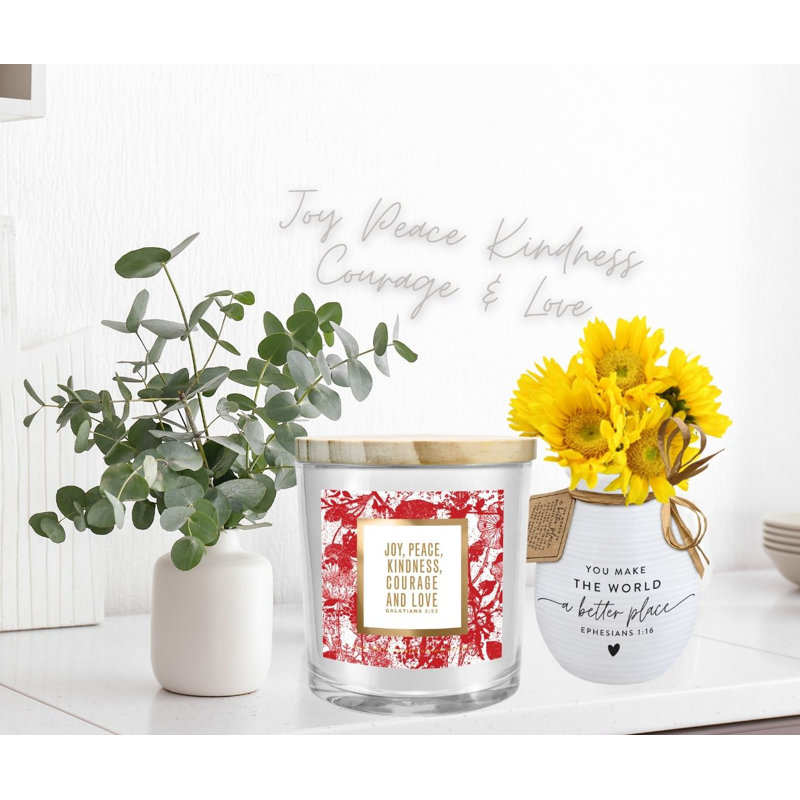 Bougie en pot parfumée Peace Peace