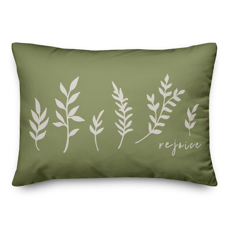  Rejoice Rectangular Pillow Cover & Insert