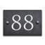Slate House Number Rectangle Wall Mounted Required