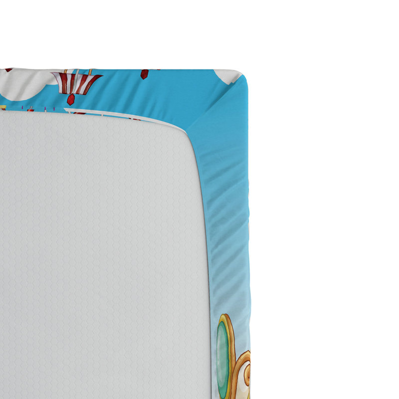 Circus Microfiber Fitted Sheet, Full Fitted Sheet