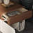 Partenie Modern Wood Nightstand With Drawer Cabinet and Shelf-772512638