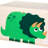 3 Sprouts Collapsible Toy Chest Storage Bin for Kids Playroom, Dinosaur
