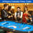 AVAWING 72'' 8 - Player Foldable Poker Table-100483025